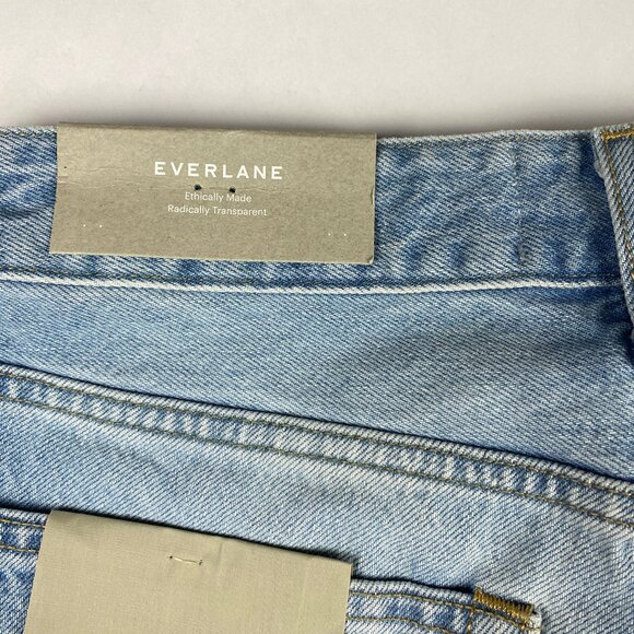 NWT Everlane Jeans Women's Size 30 The Curvy '90s Cheeky Blue - Picture 6 of 14
